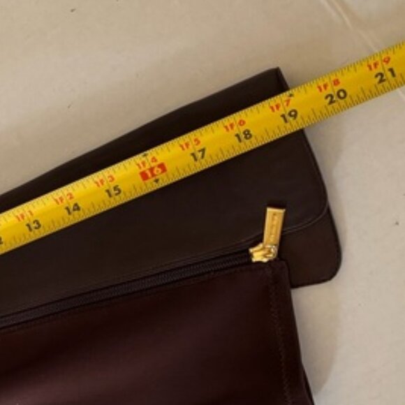 Michael Kors Brown Leather Over-the-Knee Boots 9½M – Stretch Insert on Back Calf - Picture 10 of 11